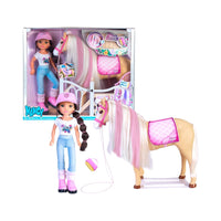 Nancy Un Dia Con Su Caballo
