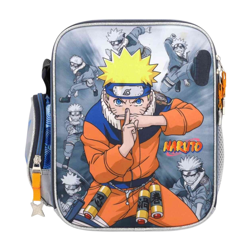 Lonchera Escolar Yadatex Naruto Shippuden Gris  NTC038-LB026A