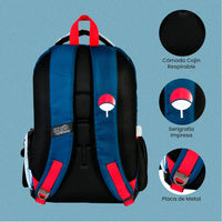Mochila Grande Yadatex Naruto Shippuden Sasuke NTS039-BP190A

