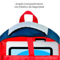 Mochila Grande Yadatex Naruto Shippuden Sasuke NTS039-BP190A
