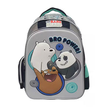 Cargar imagen en el visor de la galería, FM Mochila Escolar Grande Osos Escandalosos Bro power 02139
