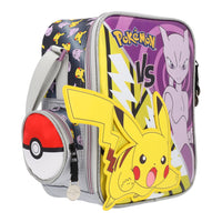 Lonchera Termica Pokemon Pikachu y Mewtwo
