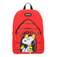 Mochila Grande Escolar Casa Snoopy
