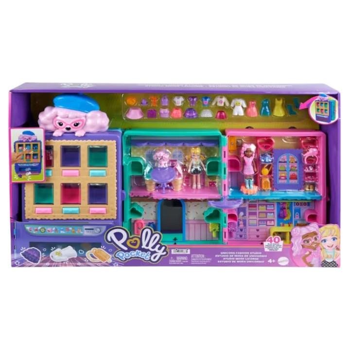 Polly Pocket Maquina de Moditas Dulces Mattel HKW12 Cositas y