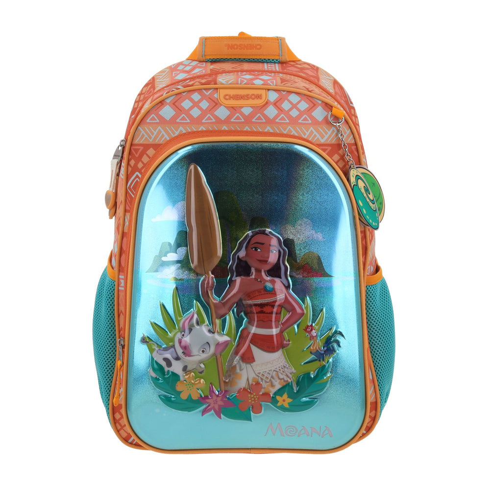 Mochila Grande Escolar Chenson Disney Princesa Moana PR70745-O MONA