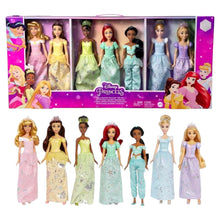 Cargar imagen en el visor de la galería, Kit Princesas vestidos destellantes Mattel HLW44
