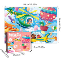 CYC Rompecabezas Infantil 48 Pzas Animales Juguete de Importacion SH22006911
