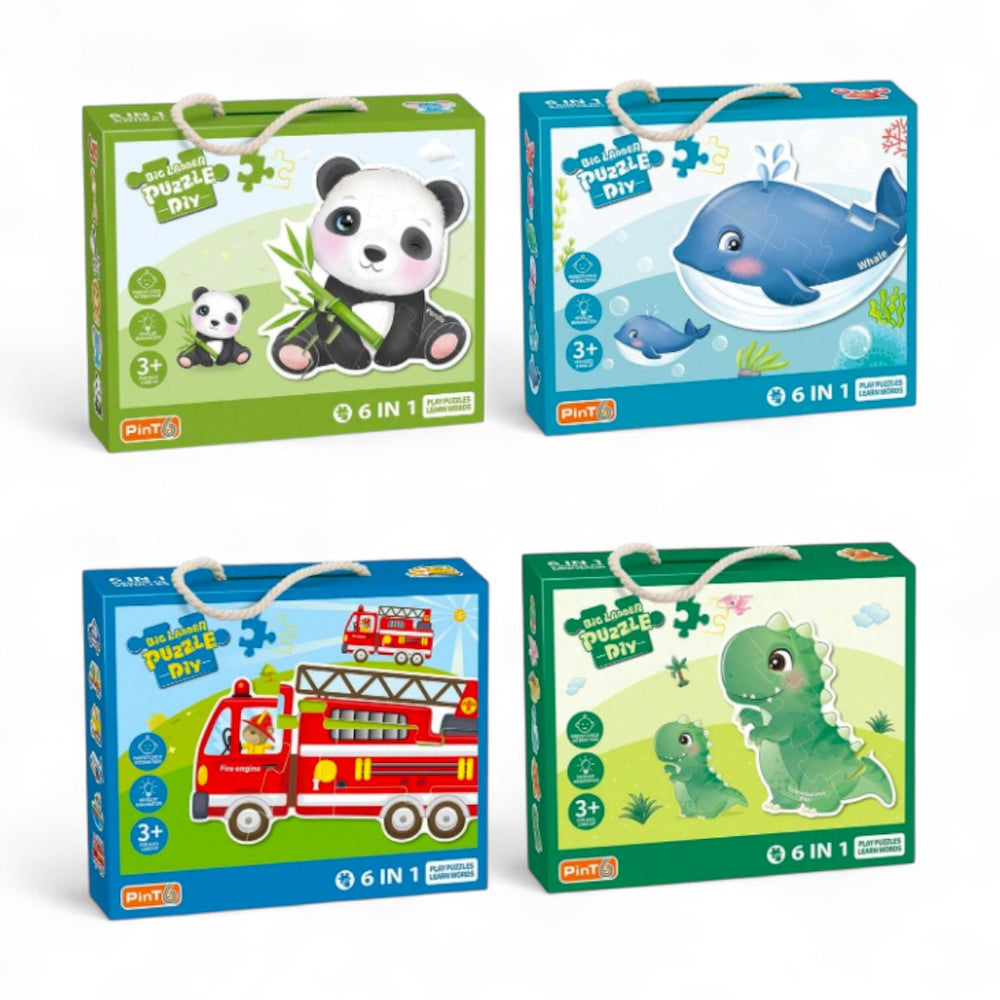 CYC Rompecabezas Infantil 36 Pzas 6 Figuras Juguete de Importacion SH22122421