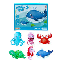 CYC Rompecabezas Infantil 36 Pzas 6 Figuras Juguete de Importacion SH22122421
