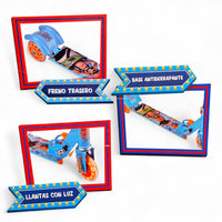 CYC Scooter Patín Toy Story Disney T364154 Juguete de Importacion