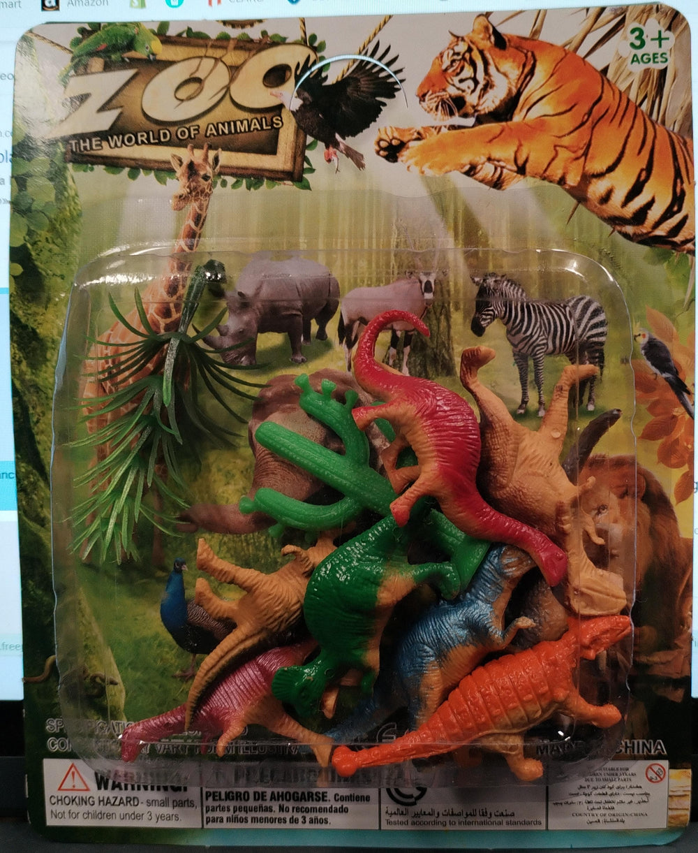 CYC Set Animales Con Accesorios Juguete De Importación SH1356294