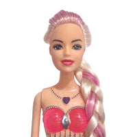 CYC Muñeca Sirena Con Luz Juguete de Importacion SH276027