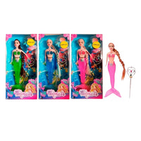 CYC Muñeca Sirena Con Luz Juguete de Importacion SH276027