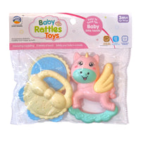 CYC Juego de 3 Sonajas para Bebe de Juguete de Importacion SH24008400