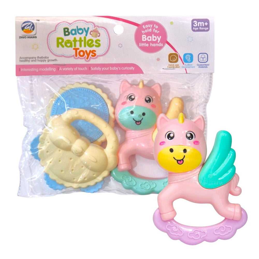 CYC Juego de 3 Sonajas para Bebe de Juguete de Importacion SH24008400