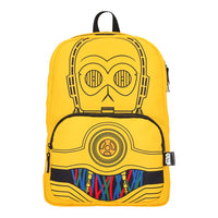 Mochila Reversible Star Wars C3PO - R2D2 Yadatex
