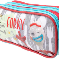 Lapicera Estuche Escolar Doble  Cierre Forky 163067