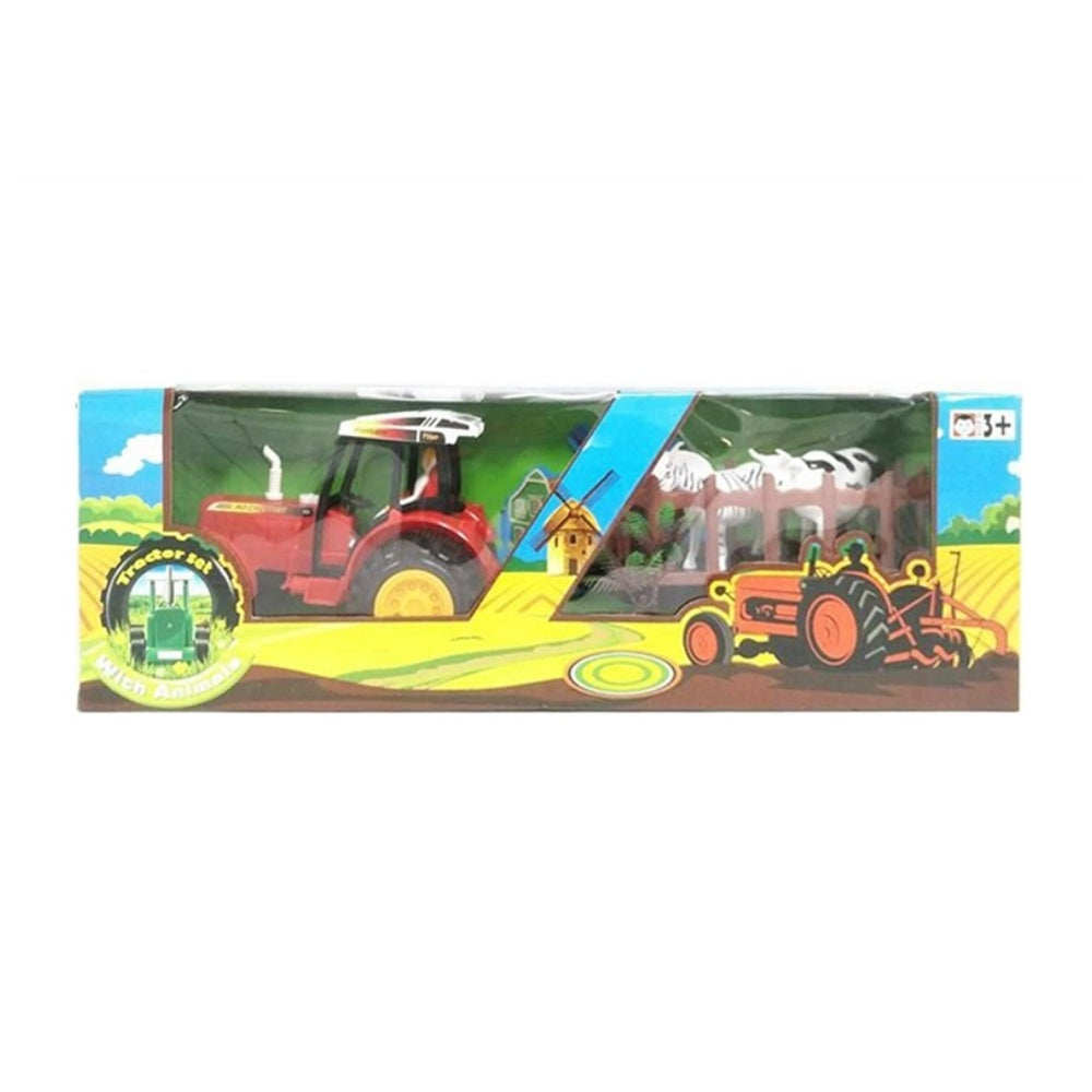 CYC Tractor Granja De Friccion Juguete de Importacion HP1226189