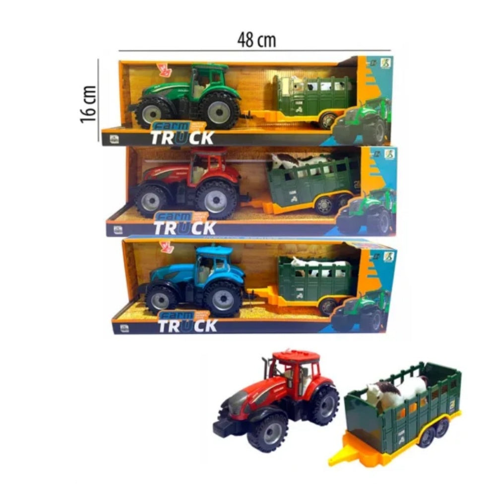 CYC Tractor Granja De Friccion Juguete de Importacion SH25008160