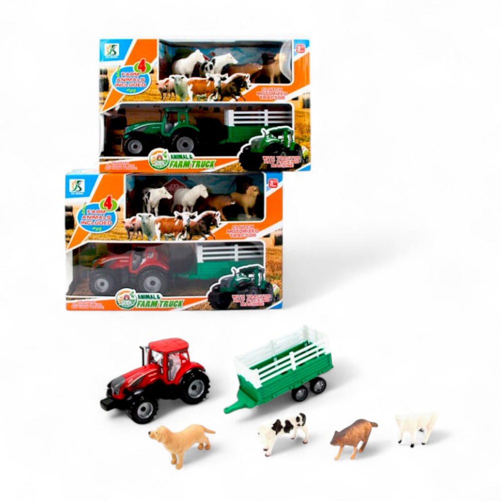 CYC Tractor Granja De Friccion Juguete de Importacion SH25008161