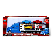 CYC Camion Trailer Madrina Escala 1:48 con Autos Juguete de Importación SH21056160