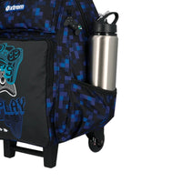 Xtrem Runpack Kit Mochila con Ruedas Blue Pixels
