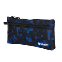 Xtrem Runpack Kit Mochila con Ruedas Blue Pixels
