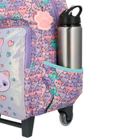 Xtrem Runpack Kit Mochila con Ruedas Lilac Cats
