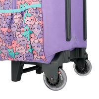Xtrem Runpack Kit Mochila con Ruedas Lilac Cats
