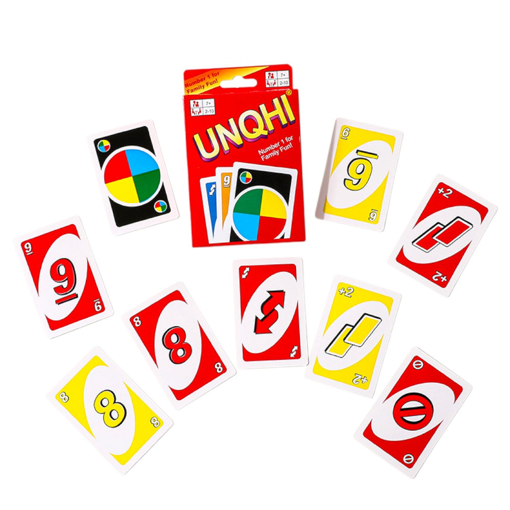 CYC Unqhi Juego De Cartas Familiar Colores y Numeros Juego de Improtacion SWA3311