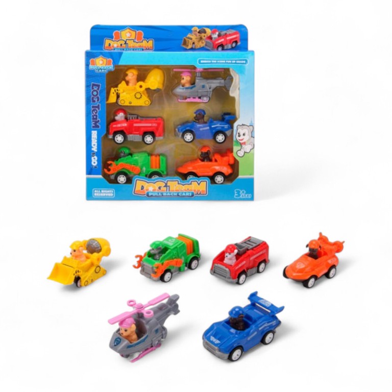 CYC Carros Cachorros De Friccion Juguete de Importacion SH23083147