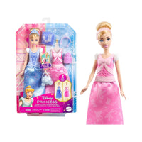 Muñeca Princesa Disney Cenicienta Cambio De Vestido JCR95
