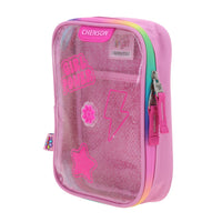 Lapicera Estuche Escolar Chenson Happy Girl Clir HG70796-P
