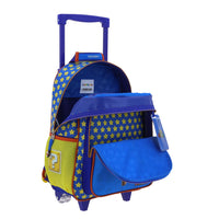 Mochila Mediana Chenson Ruedas Niño Escolar Llantas Kinder Mario Bros Powp MB66309-9 Carro de Fabrica
