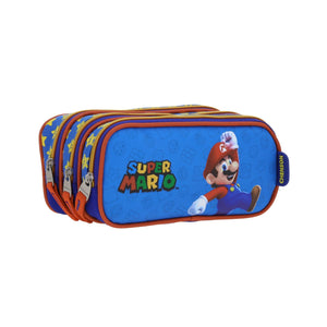 Set Chenson Mochila Lonchera Lapicera Para Niño Escolar Primaria Mario Bros POWP MB66306