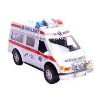CYC Ambulancia De Friccion Emergencias Camioneta Juguete Importacion SH143756