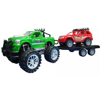 CYC Camioneta Pick Up Con Remolque Carro De Friccion Juguete de Importacion HP1052650
