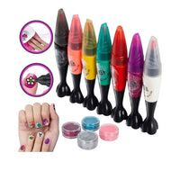 CYC Bisuteria Kit Para Pintar Uñas Importación HT88631
