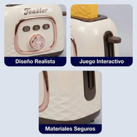 CYC Set de Cocina Cafetera y Tostadora Juguete De Importacion SH24165549
