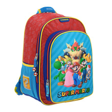 Cargar imagen en el visor de la galería, Mochila Escolar Chenson Mario Primaria SQUAT MB66368-R
