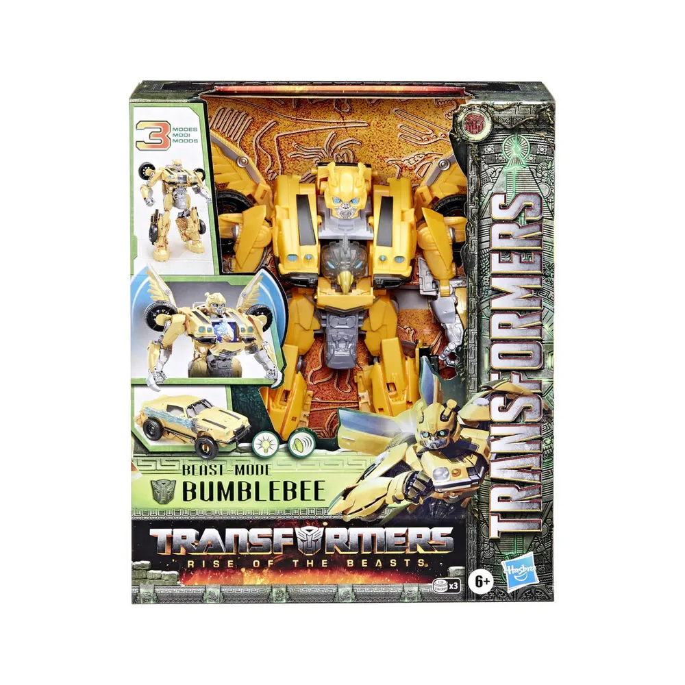 Transformers Luz y Sonido Bumblebee 3 Modos Hasbro