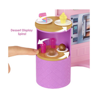 Barbie Restaurante Con Muñeca Cook 'n Grill Mattel HBB91
