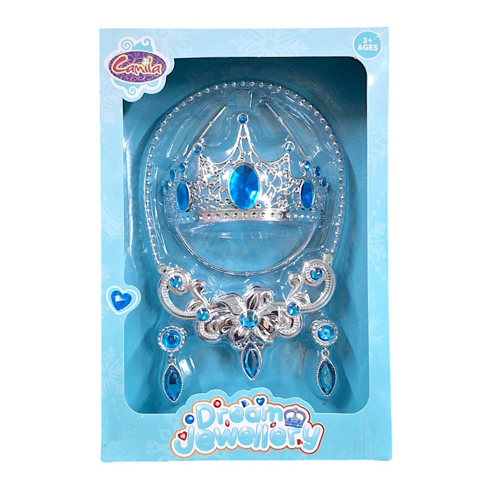 CYC Corona, Collar y Aretes de Princesas Juguete de Importacion T373053