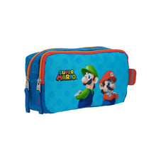 Cargar imagen en el visor de la galería, Lapicera Estuche Escolar Chenson Luigi Mario Bros Dues MB66077-9
