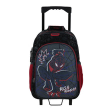 Cargar imagen en el visor de la galería, Mochila Grande Con Ruedas Chenson Miles Morales Marvel Drapo MM70294-3
