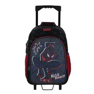 Mochila Grande Con Ruedas Chenson Miles Morales Marvel Drapo MM70294-3
