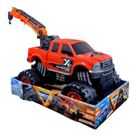 CYC Camioneta Friccion Rescate Con Escalera Telescopica Juguete De Importacion B1032347
