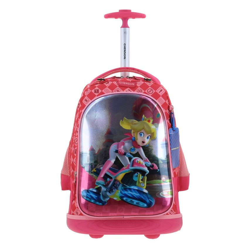 Mochila Grande Chenson con Ruedas Baston Mario Peach Coleccion Peam MB66278-P