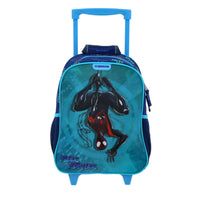 Mochila Chica Kinder Con Ruedas Chenson Miles Morales Marvel TELT MM70887-9
