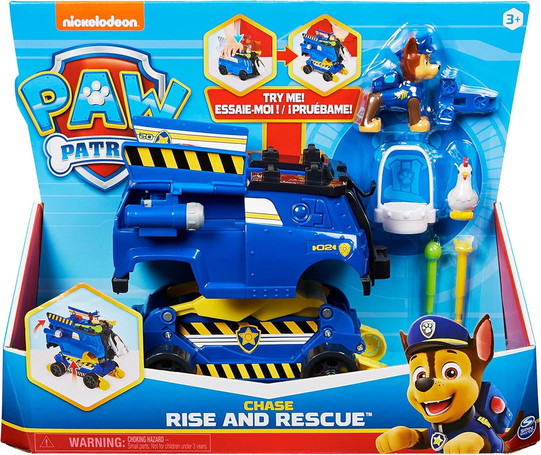 Paw Patrol Figura con Vehiculo Transformable Spin Master 6062104